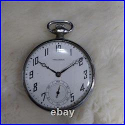 Montre de poche manuelle Waltham Colonial B Royal 17 bijoux ancienne années 1920