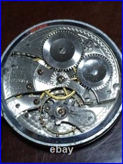 Montre de poche manuelle Waltham Colonial B Royal 17 bijoux ancienne années 1920