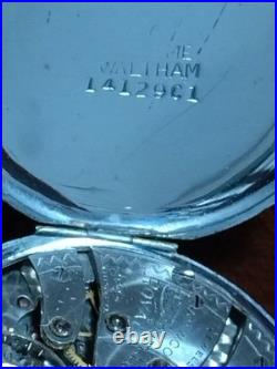 Montre de poche manuelle Waltham Colonial B Royal 17 bijoux ancienne années 1920
