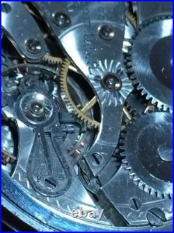 Montre de poche manuelle Waltham Colonial B Royal 17 bijoux ancienne années 1920