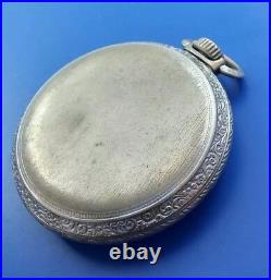 Montre de poche vintage ELGIN 15 bijoux entièrement entretenue avec GARANTIE