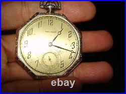 Montre de poche vintage waltham