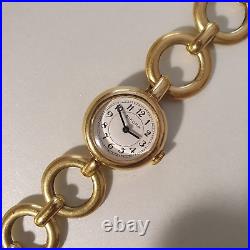 Montre femme Bifora bijoux anciens Une corde Montre bracelet en or de