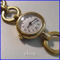 Montre femme Bifora bijoux anciens Une corde Montre bracelet en or de