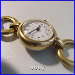 Montre femme Bifora bijoux anciens Une corde Montre bracelet en or de