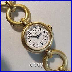 Montre femme Bifora bijoux anciens Une corde Montre bracelet en or de