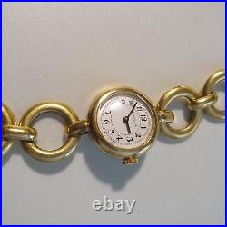 Montre femme Bifora bijoux anciens Une corde Montre bracelet en or de