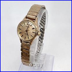 Montre femme SEIKO Hi-Beat 1107-7410 design ancien 17 bijoux