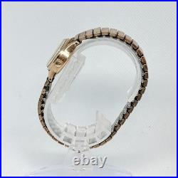 Montre femme SEIKO Hi-Beat 1107-7410 design ancien 17 bijoux