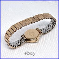 Montre femme SEIKO Hi-Beat 1107-7410 design ancien 17 bijoux