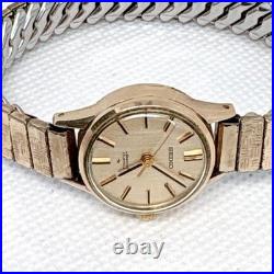Montre femme SEIKO Hi-Beat 1107-7410 design ancien 17 bijoux