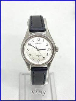 Montre femme SEIKO remontée à la main 1976 cadran ancien lin 21 bijoux