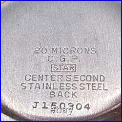 Montre mécanique Citizen CITIZEN junior 17 bijoux homme or ancienne