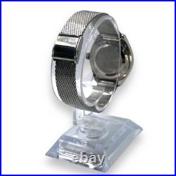 Montre mécanique SEIKO Shario 21 bijoux 3 aiguilles date tonneau argent ancienne