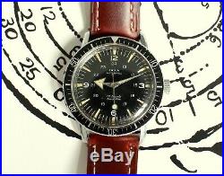 Montre plongée ancienne automatic IAXA AQUAPLUNGE rotary vintage diver watch
