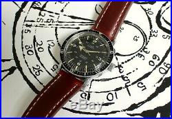 Montre plongée ancienne automatic IAXA AQUAPLUNGE rotary vintage diver watch