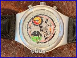 Montre vintage swatch chrono