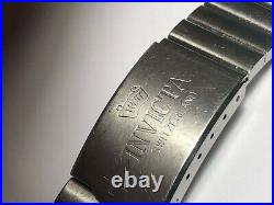 NEW OLD STOCK INVICTA Suisse steelinox 1837 Montre-bracelet Band