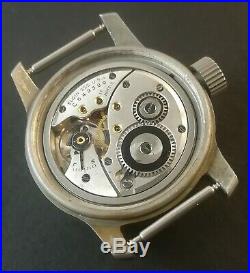 Nos Montre Ancienne Vintage Watch Elgin Military Style Serviced