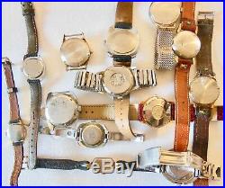 OMEGA SEAMASTER AUTOMATIC + un Lot de 12 anciennes montres anciennes LOT N°2