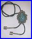 Old-Pawn-navajo-native-Turquoise-Argent-Sterling-3-5-Bolo-Tie-astuces-amuse-enorme-01-ojex