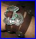 Old-Stone-Turquoise-Concho-bracelet-simili-cuir-fait-main-RALPH-LAUREN-1980-S-01-vyz