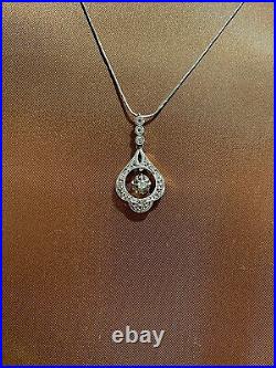 PENDENTIF ancien or 18K Diamants & Chaine / 18K gold Diamonds ancient PENDANT