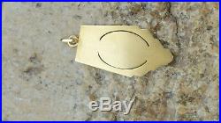 PROMO ANCIEN PENDENTIF MEDAILLE Ste THERESE OR 2 TONS 18 CARATS /