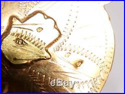 Pendentif Khamsa main de Fatma en OR massif 18k ancien gold jewel orfèvre A-F