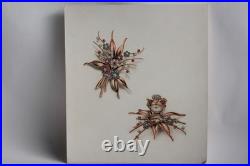 ROLEX Ancien dessin original Montre secrète broche bijoux (67204)