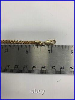 Rare Estate Argent 925 Argent 8+grammes Fabriqué au CANADA Bracelet Vintage Lumineux Antique