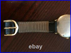 Rare Lip Automatic Ancienne Montre Bracelet Vers 1965 Homme 35 MM Pl. Or Vintage