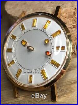 Rare Montre Ancienne Vintage Watch Mécanique A. L. CAPONE Mysterieuse Mystery Dial