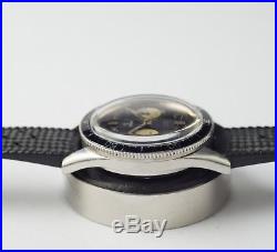 Rare Montre Ancienne Yema Daytona Valjoux 92 Panda Vintage Chronograph First