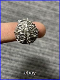 Seiko Ring Watch Remontage Main Ancien Fonctionne Rare Bijoux Montre