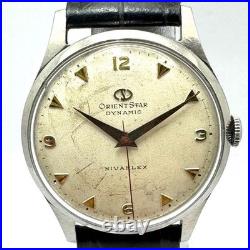 Super ancien Orient Star Dynamic11 bijoux remontage manuel démonté et etc