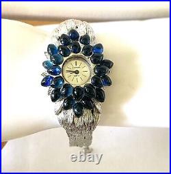 Superbe Montre Bracelet Carven Acier Bijoux Couture jewelry Watch Ancien