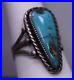 TAILLE-9-25-Bague-sud-ouest-turquoise-vintage-en-argent-sterling-et-larme-01-afaa