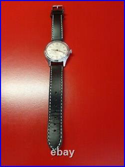 Très jolie ancienne montre homme ZENITH acier 35mm LONGINES OMEGA