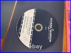 Ulysse Nardine 1846 rare livre de table basse à collectionner chrono marin DVD