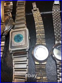Un lot de montres vintage