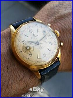 Venus 188 Chronograph Ancien Swiss 1960 Vintage Homme 36 MM Montre A Revoir