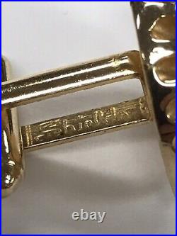 Vintage Années 60 Sheilds Fifth Avenue Brassard Liens Ton Or Ancien Soldat Romain