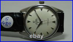 Vintage CYMA enroulement sous secondes Swiss Made bracelet montre S489 ancien utilisé antique