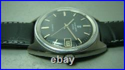Vintage FAVRE LEUBA Automatique date HOMME Swiss M433 bracelet montre ancienne utilisé