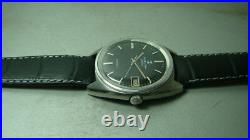 Vintage FAVRE LEUBA Automatique date HOMME Swiss M433 bracelet montre ancienne utilisé