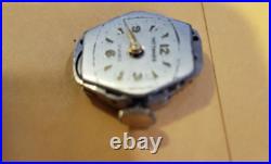 Vintage Femmes Ancien 40's 50's Wittnauer Montre Cadran & Mouvement 17 Bijou 8M9