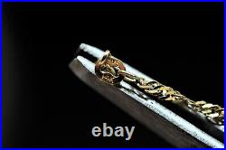 Vintage Rare 14k Handmade Bracelet ou Bouton Trou Montre de poche porte-antique