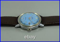 Vintage TISSOT VISODATE SEASTAR winding Swiss bracelet watch old D356 utilisé antique
