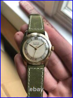 Vintage Wittnauer Gold Capped Manual Wind watch
